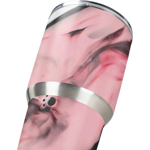 Pink Marble Ink Yeti 30oz Rambler Tumbler Skin