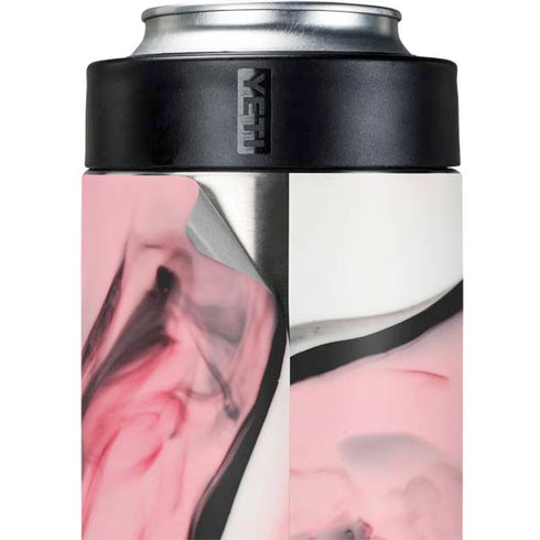 Pink Marble Ink Yeti Colster Can Insulator Skin