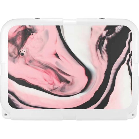 Pink Marble Ink YETI Tundra 35 Hard Cooler Skin
