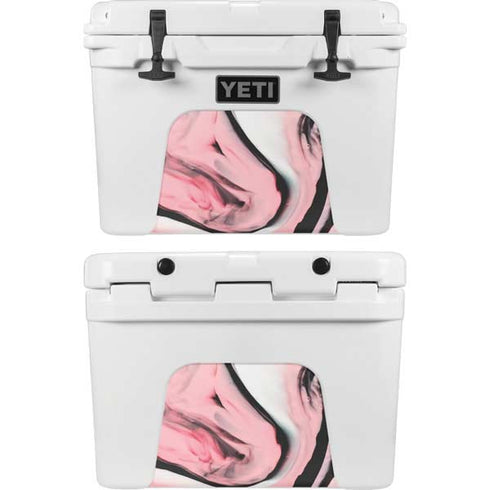 Pink Marble Ink YETI Tundra 35 Hard Cooler Skin