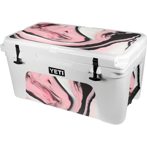 Pink Marble Ink YETI Tundra 65 Hard Cooler Skin
