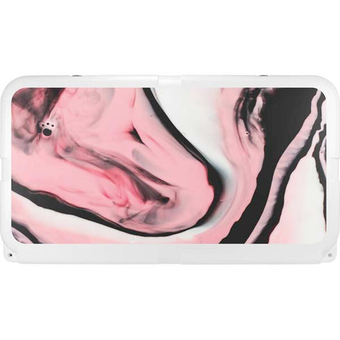 Pink Marble Ink YETI Tundra 75 Hard Cooler Skin