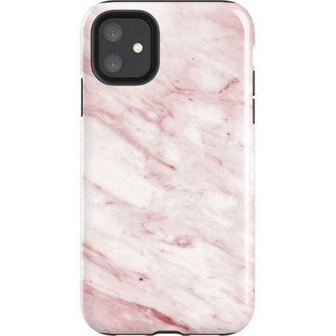 Pink Marble iPhone 11 Impact Case