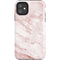 Pink Marble iPhone 11 Impact Case