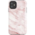Pink Marble iPhone 11 Impact Case