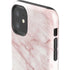 Pink Marble iPhone 11 Impact Case
