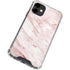Pink Marble iPhone 12 Clear Case