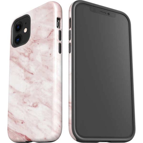 Pink Marble iPhone 12 Impact Case