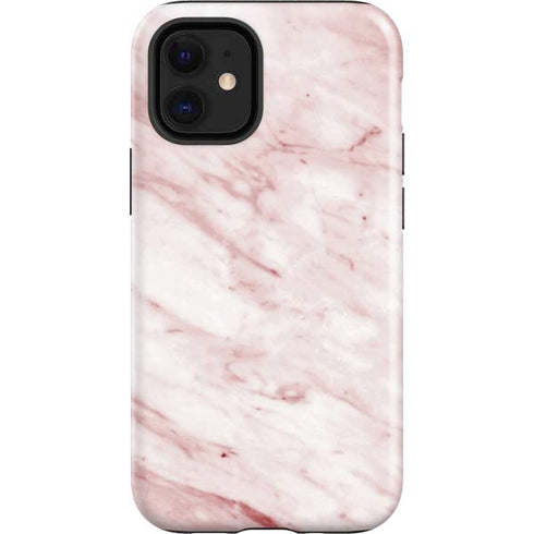 Pink Marble iPhone 12 Mini Impact Case