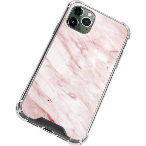 Pink Marble iPhone 12 Pro Clear Case