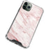 Pink Marble iPhone 12 Pro Clear Case