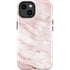 Pink Marble iPhone 14 Plus Impact Case