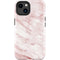 Pink Marble iPhone 15 Plus Impact Case
