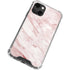 Pink Marble iPhone 14 Plus Clear Case