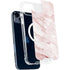 Pink Marble iPhone 14 Plus MagSafe Case