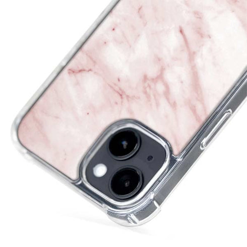 Pink Marble iPhone 14 Plus MagSafe Case