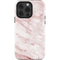Pink Marble iPhone 14 Pro Impact Case