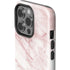 Pink Marble iPhone 15 Pro Impact Case