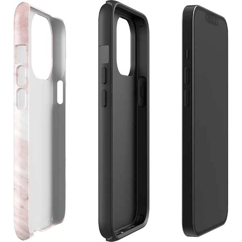 Pink Marble iPhone 14 Pro Impact Case