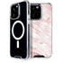 Pink Marble iPhone 15 Pro MagSafe Case