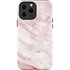 Pink Marble iPhone 15 Pro Max Impact Case
