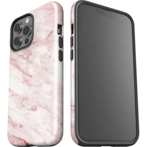 Pink Marble iPhone 15 Pro Max Impact Case