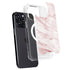 Pink Marble iPhone 15 Pro Max MagSafe Case