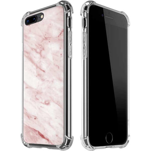 Pink Marble iPhone 7/8 Plus Clear Case