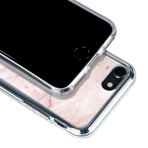 Pink Marble iPhone SE (2nd & 3rd Gen) Clear Case