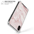 Pink Marble iPhone XS Max Clear Case