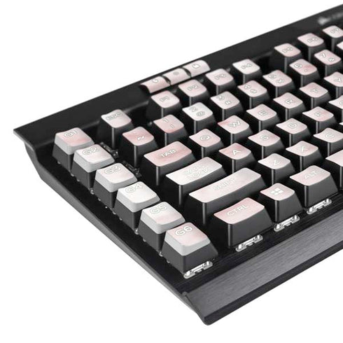 Pink Marble K95 RGB PLATINUM Mechanical Gaming Keyboard Skin