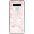 Pink Marble LG Stylo 6 Clear Case