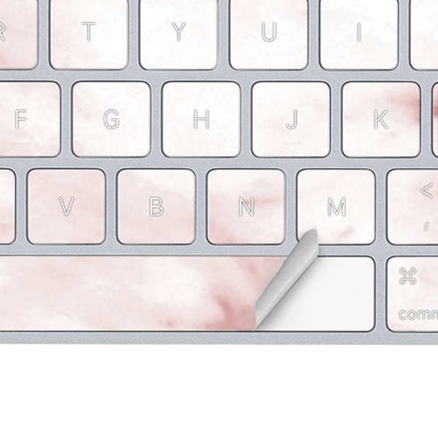 Pink Marble Magic Keyboard Skin