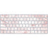 Pink Marble Magic Keyboard Skin
