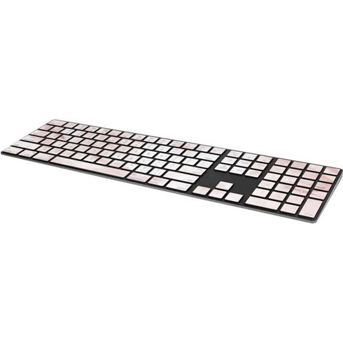 Pink Marble Magic Keyboard with Numeric Keypad Skin