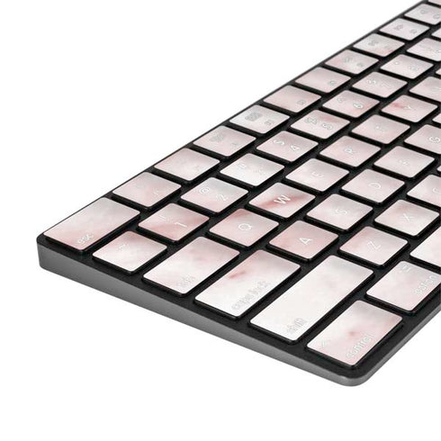 Pink Marble Magic Keyboard with Numeric Keypad Skin