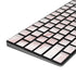 Pink Marble Magic Keyboard with Numeric Keypad Skin
