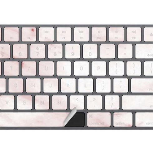 Pink Marble Magic Keyboard with Numeric Keypad Skin