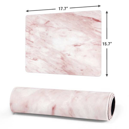 Pink Marble Gaming Mouse Pad