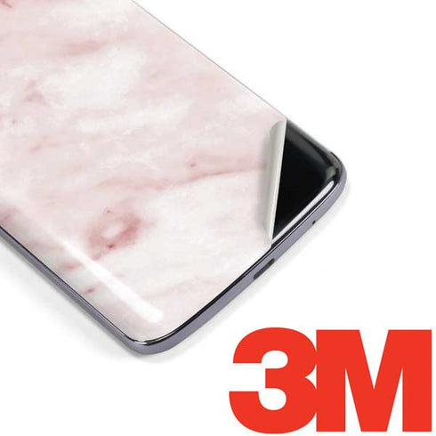 Pink Marble Moto E5 Plus Skin