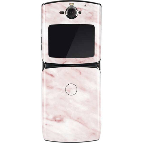 Pink Marble Motorola RAZR Skin
