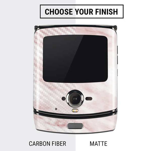 Pink Marble Motorola RAZR Skin
