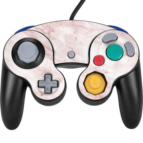 Pink Marble Nintendo GameCube Controller Skin