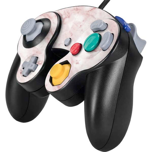 Pink Marble Nintendo GameCube Controller Skin
