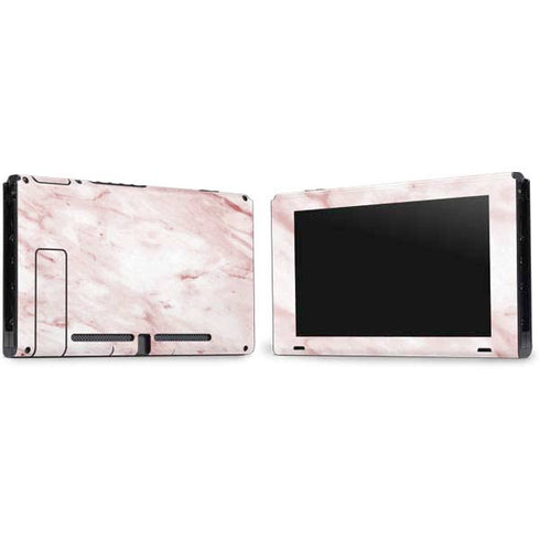 Pink Marble Nintendo Switch Bundle Skin