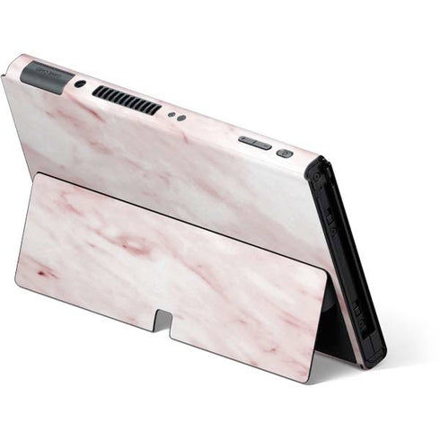Pink Marble Nintendo Switch OLED (2021) Skin
