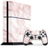 Pink Marble PS4 Console and Controller Bundle Skin