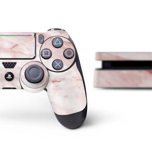 Pink Marble PS4 Slim Bundle Skin