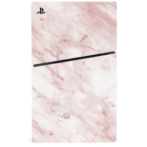 Pink Marble PS5 Slim Disk Bundle Skin