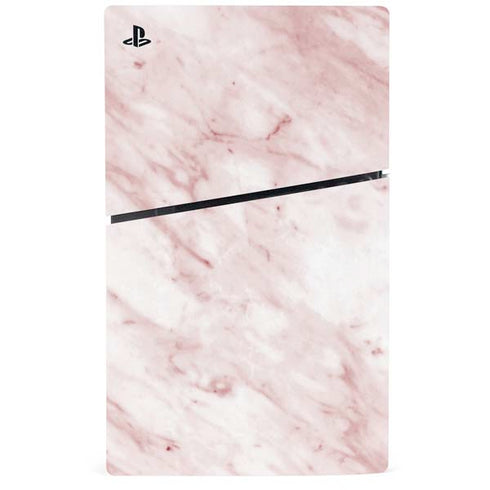 Pink Marble PS5 Slim Digital Edition Bundle Skin